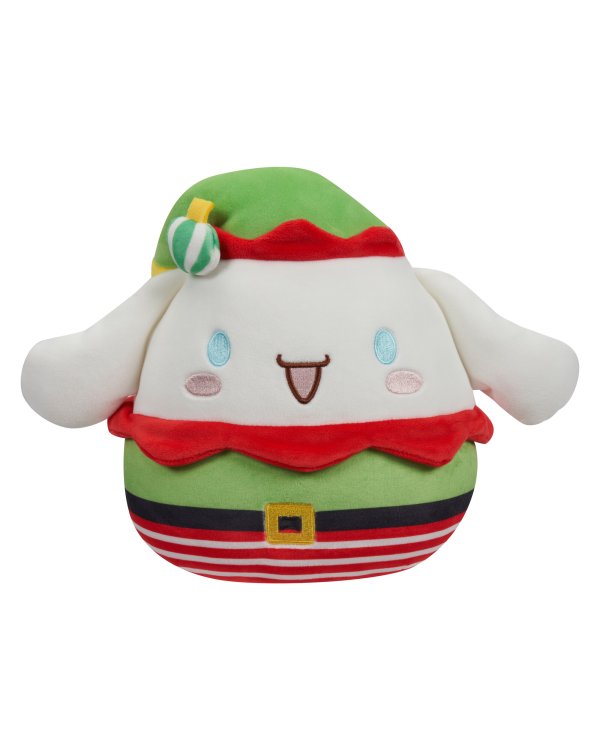SQUISHMALLOWS HELLO KITTY Мягкая игрушка, рождественская коллекция, 20 см