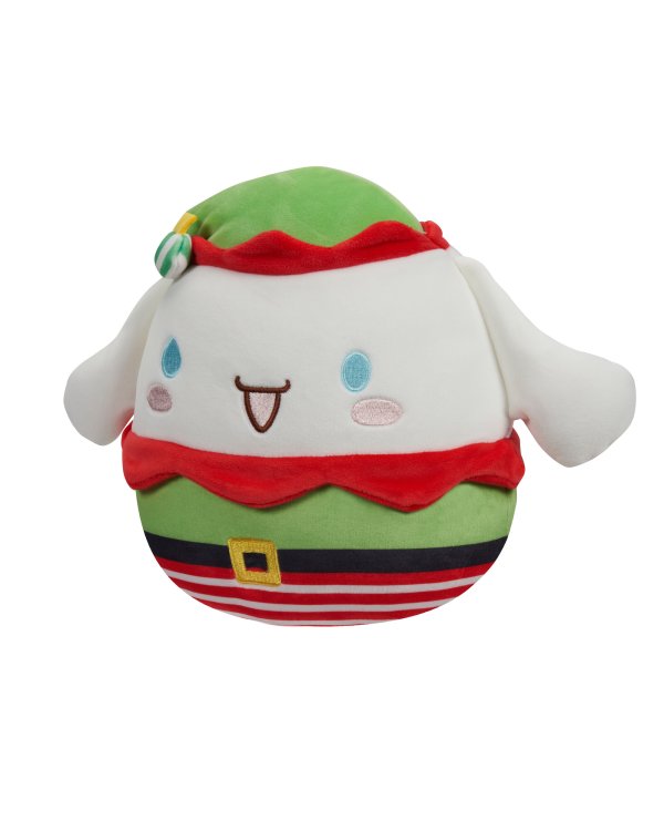 SQUISHMALLOWS HELLO KITTY Мягкая игрушка, рождественская коллекция, 20 см