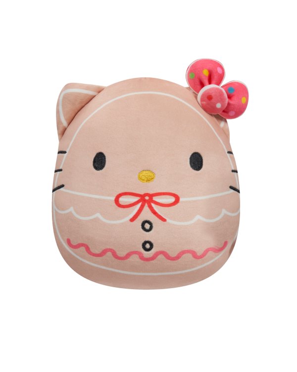 SQUISHMALLOWS HELLO KITTY Мягкая игрушка, рождественская коллекция, 20 см