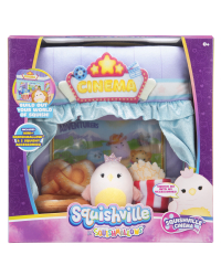 SQUISHMALLOWS Squishville Плюшевый игровой комплект-делюкс - Кинотеатр