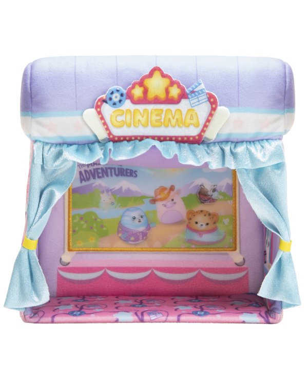 SQUISHMALLOWS Squishville Плюшевый игровой комплект-делюкс - Кинотеатр