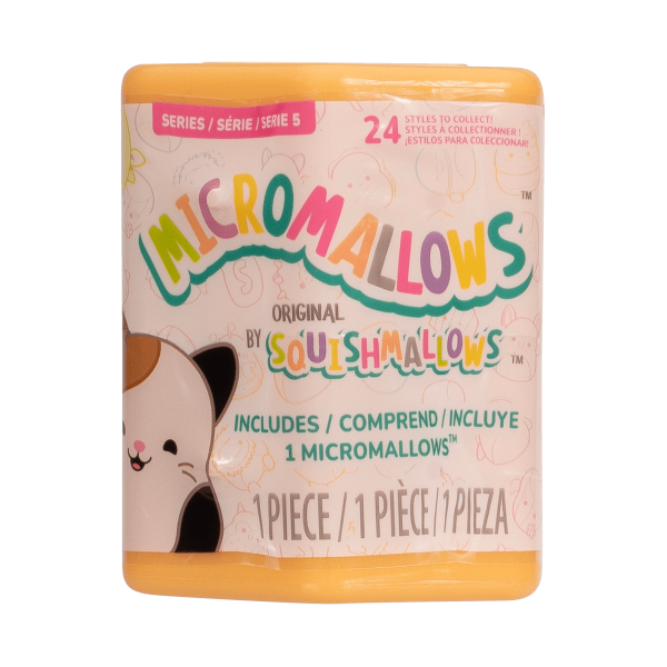 SQUISHMALLOWS W5 Micromallows Плюшевый герой в упаковке-сюрприз