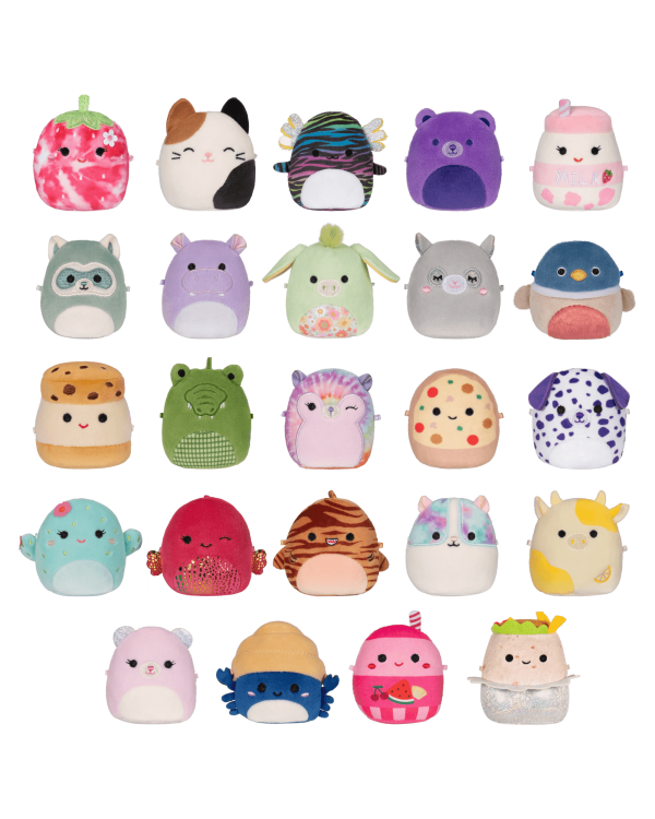 SQUISHMALLOWS W5 Micromallows Плюшевый герой в упаковке-сюрприз