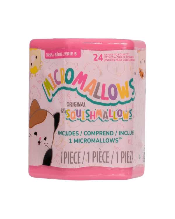 SQUISHMALLOWS W5 Micromallows Плюшевый герой в упаковке-сюрприз
