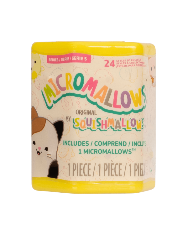 SQUISHMALLOWS W5 Micromallows Плюшевый герой в упаковке-сюрприз