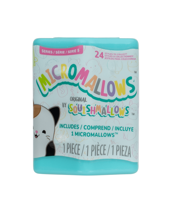 SQUISHMALLOWS W5 Micromallows Плюшевый герой в упаковке-сюрприз