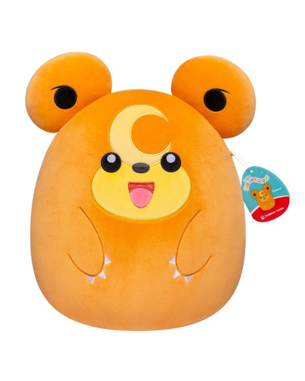 SQUISHMALLOWS Pokemon мягкая игрушка Teddiursa, 25 cm