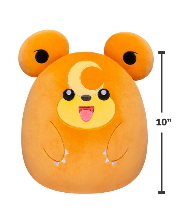 SQUISHMALLOWS Pokemon мягкая игрушка Teddiursa, 25 cm