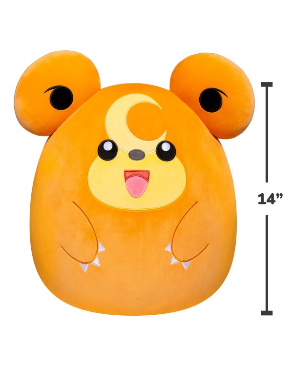 SQUISHMALLOWS POKEMON мягкая игрушка Teddiursa, 35 cm