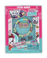 STICKI ROLLS браслет с аксесуарами и наклейками