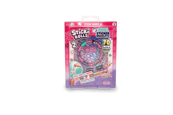 STICKI ROLLS браслет с аксесуарами и наклейками