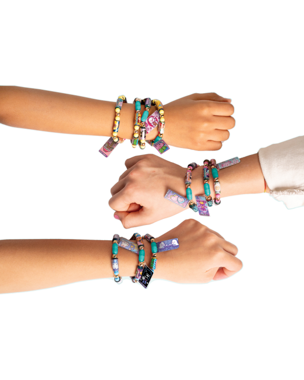 STICKI ROLLS браслет с аксесуарами и наклейками