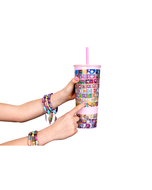 STICKI ROLLS браслет с аксесуарами и наклейками