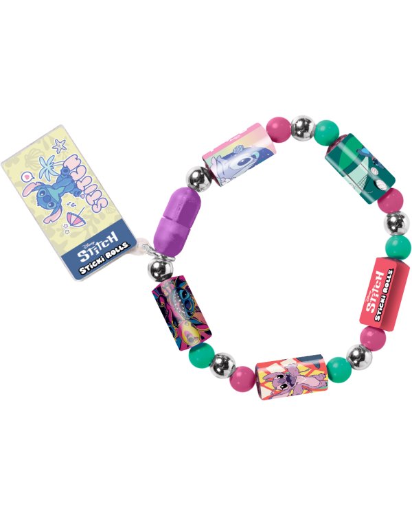 STICKI ROLLS STITCH браслет с аксесуарами и наклейками