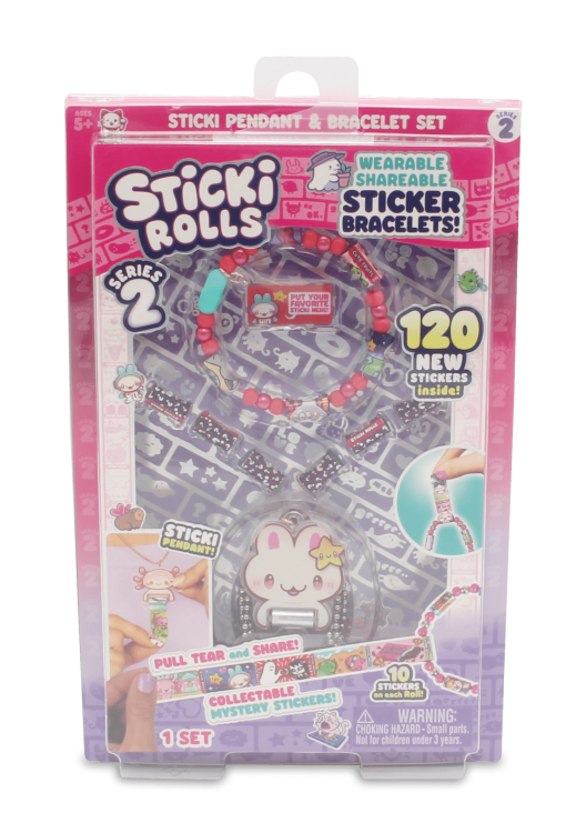 STICKI ROLLS комплект из браслета и подвески