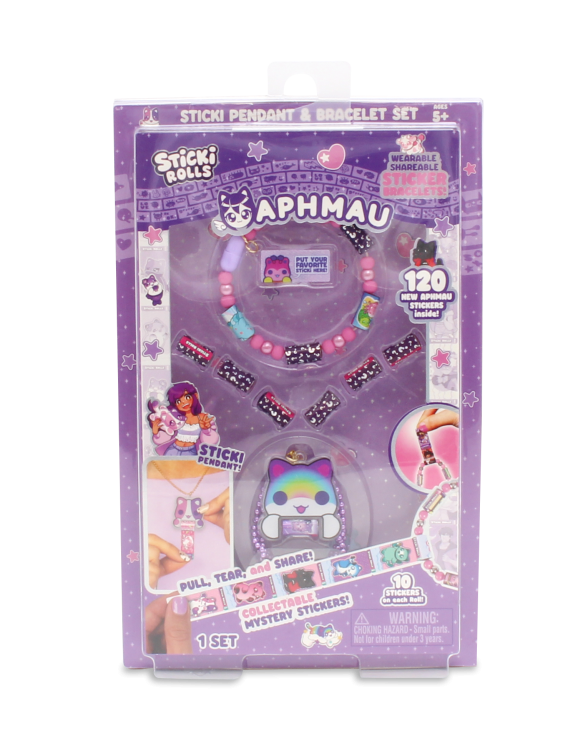 STICKI ROLLS APHMAU комплект из браслета и подвески