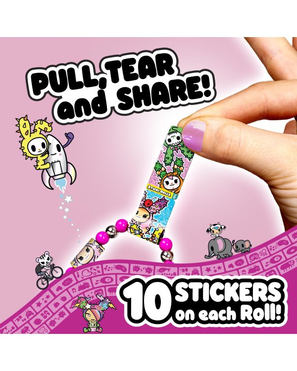 Дополнительное изображение книги «STICKI ROLLS TOKI DOKI Комплект из браслета и подвески»