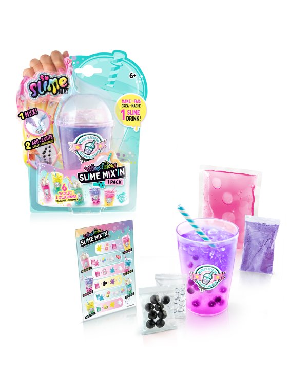 SO SLIME игровой набор Slime drinks, 1шт