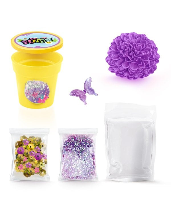 SO SLIME Комплект для изготовления слайма Цветочный горшок