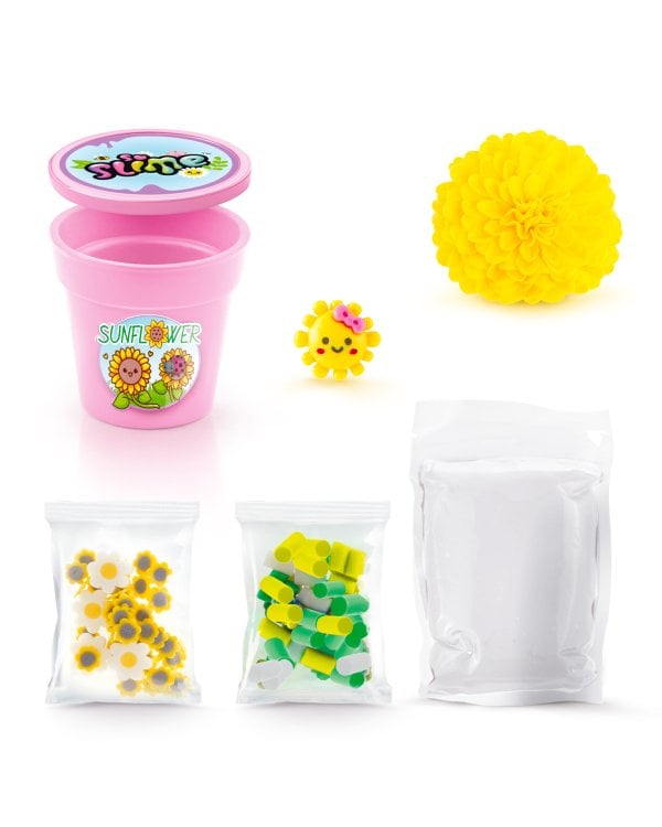 SO SLIME Комплект для изготовления слайма Цветочный горшок