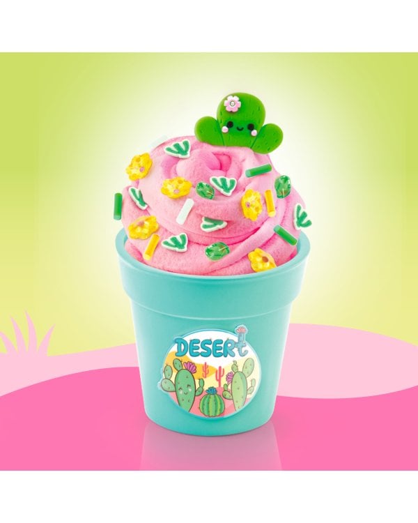 SO SLIME Комплект для изготовления слайма Цветочный горшок