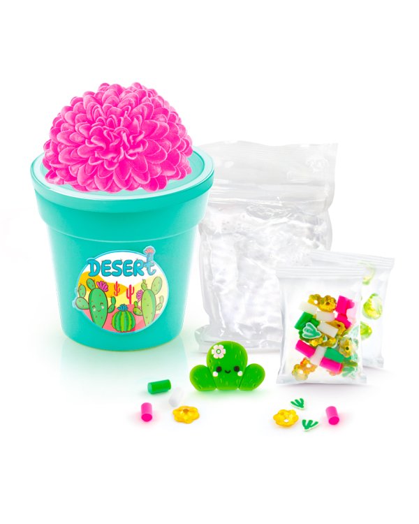 SO SLIME Комплект для изготовления слайма Цветочный горшок