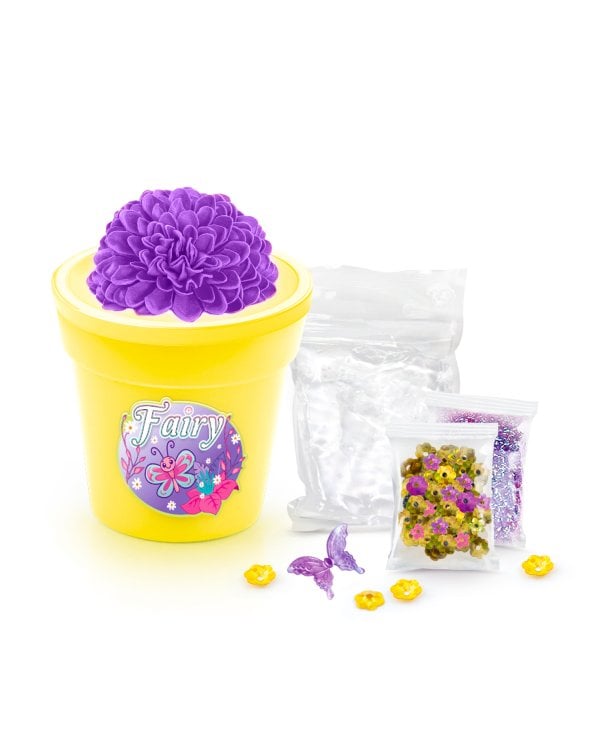 SO SLIME Комплект для изготовления слайма Цветочный горшок