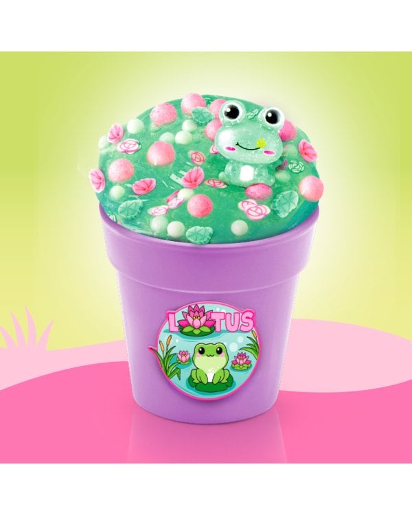 SO SLIME Комплект для изготовления слайма Цветочный горшок