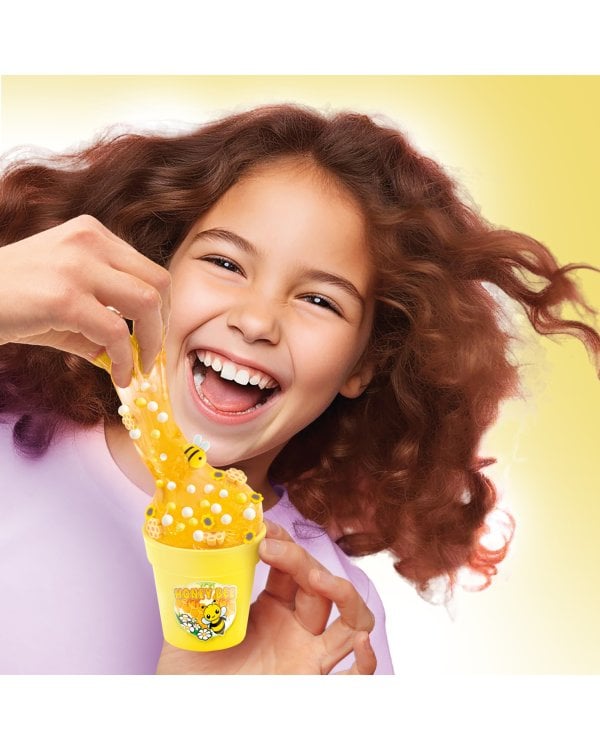 SO SLIME комплект для изготовления слайма Цветочный горшок, 3 шт