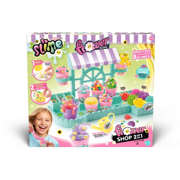 Обложка книги «SO SLIME игровой набор Цветочный Магазин»