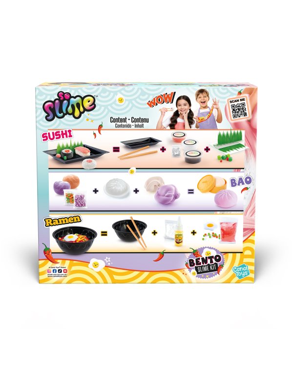 Дополнительное изображение книги «SO SLIME Комплект для изготовления слайма BENTO»