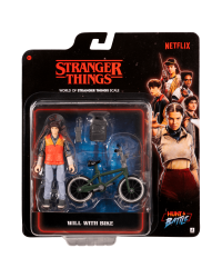 STRANGER THINGS Фигурка с велосипедом и аксессуаром - Will Byers, 12 см