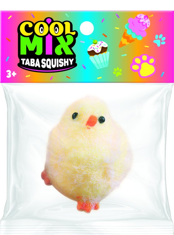 Обложка книги «TABA SQUISHY игрушка-антистресс, цыплёнок»