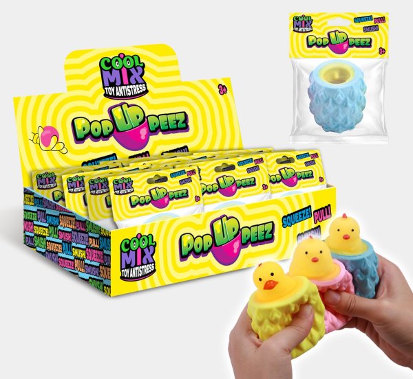 Обложка книги «Игрушка-антистресс PopUppeez Chick»