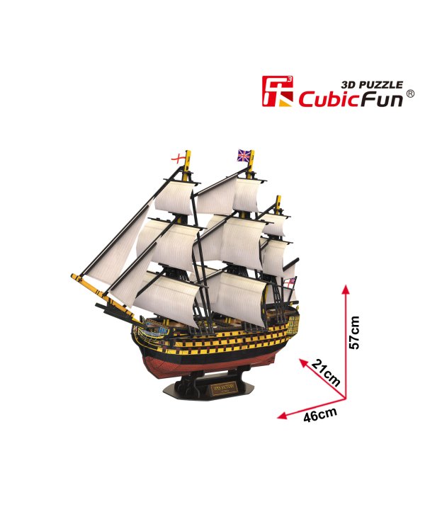 CUBICFUN 3D пазл Корабль "HMS Victory"