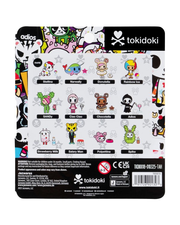 TOKIDOKI фигурка с аксесуаром, 5 см