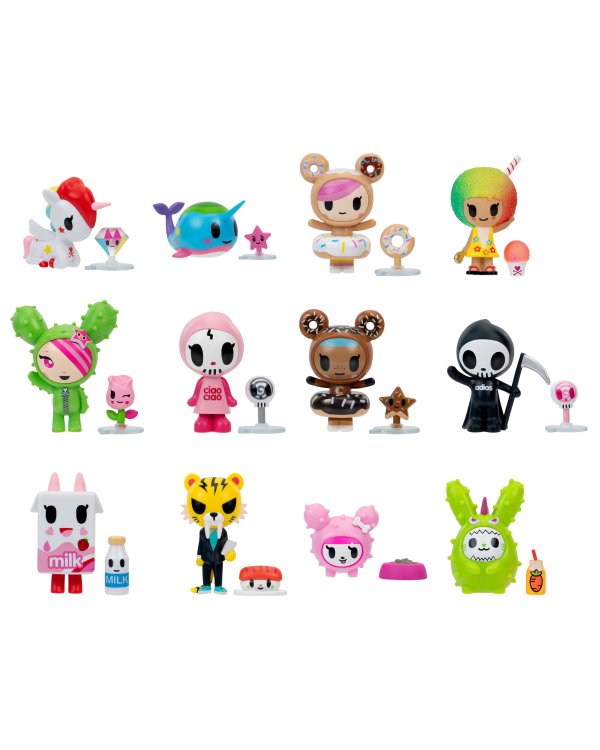 TOKIDOKI фигурка с аксесуаром, 5 см