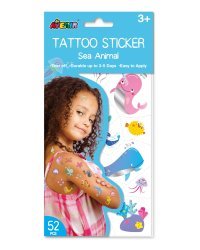 AVENIR Тату-стикеры: Морские животные