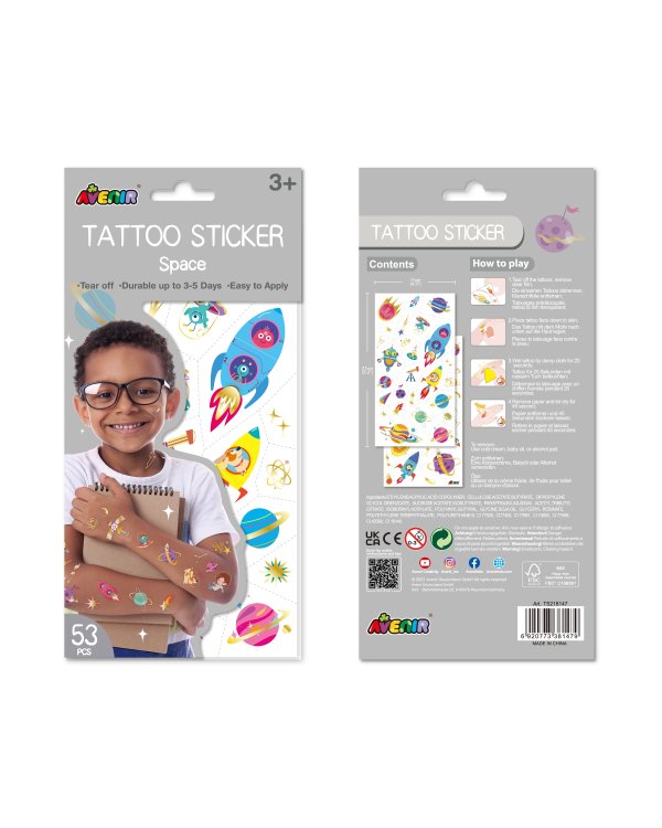 AVENIR Тату-стикеры: Космос
