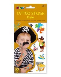 AVENIR Тату-стикеры: Пират