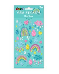 AVENIR Бриллиантовые стикеры - Радуга