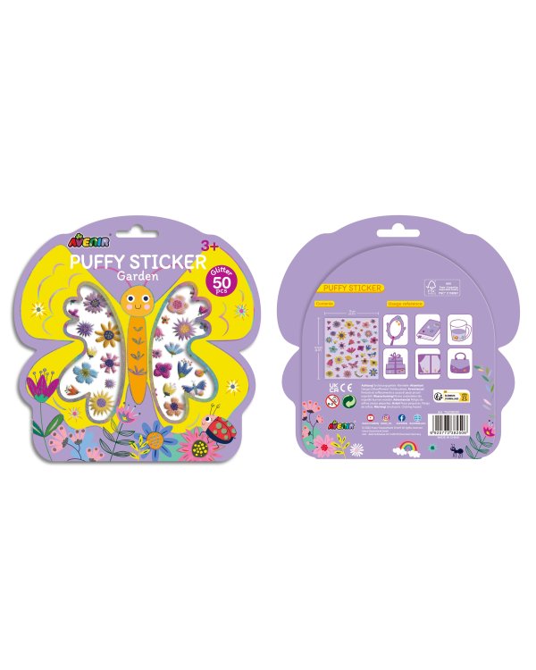 AVENIR Мягкие наклейки: Сад