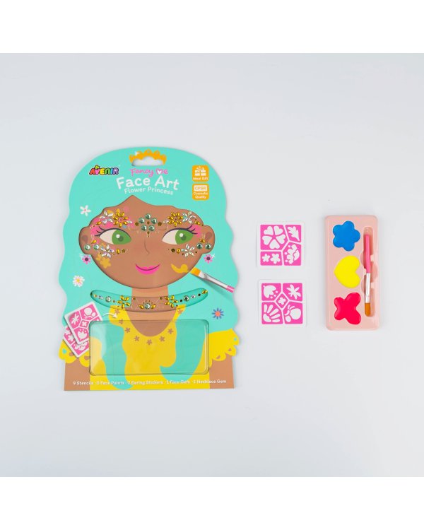 AVENIR Комплект для рисования на лице: Цветочная принцесса