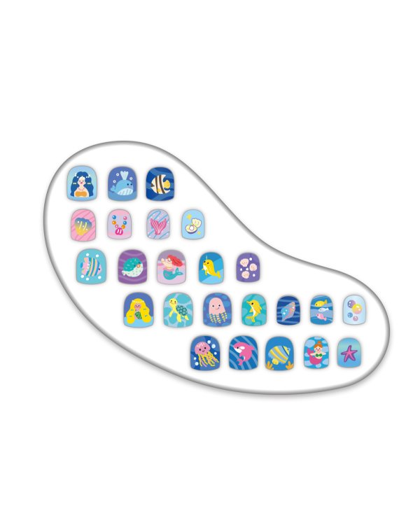 AVENIR Накладные ногти: Под морем