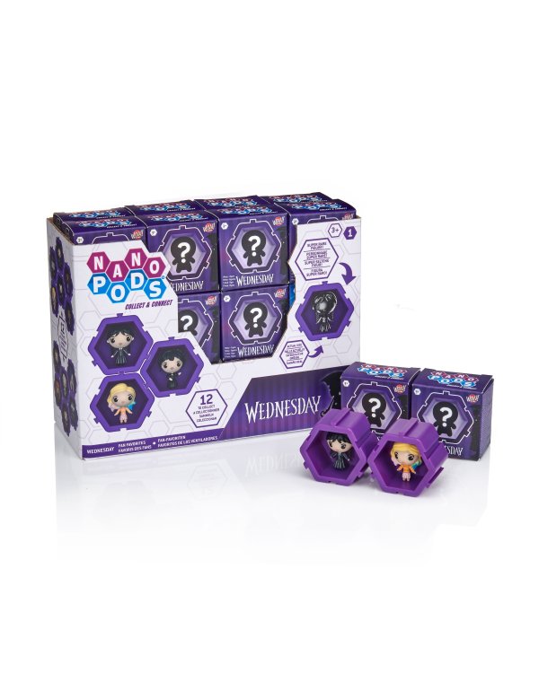 WEDNESDAY Фигурки NANO PODs, 5 см