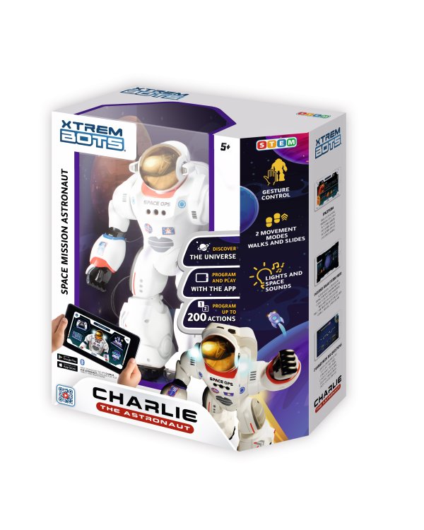 XTREM BOTS Робот-астронавт Charlie