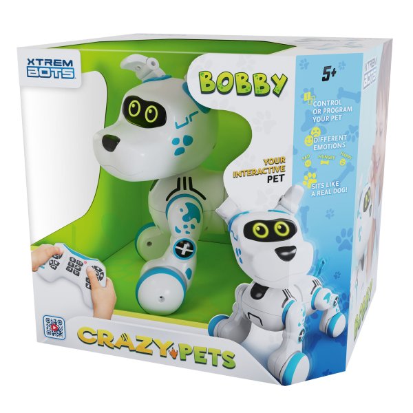 Обложка книги «XTREM BOTS интерактивный робот Bobby»