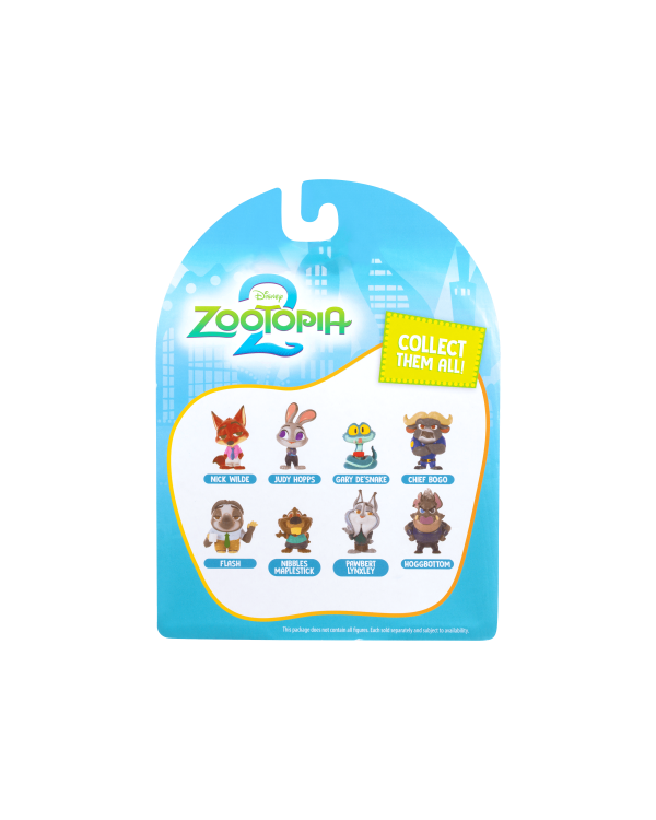 ZOOTOPIA Фигурки 2 шт, 5 см