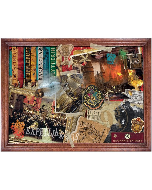 Дополнительное изображение книги «HARRY POTTER Пазл Гарри Поттер Хогвартс, 1000 шт.»