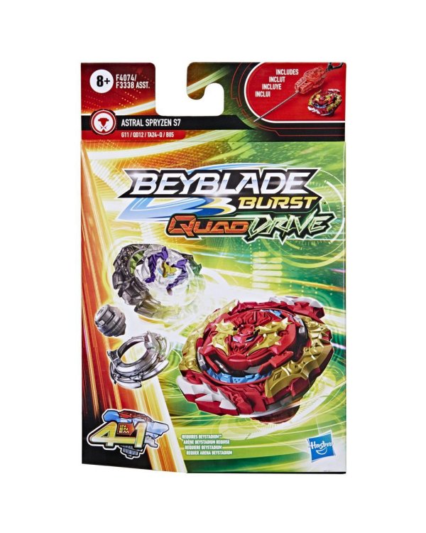 BEYBLADE QuadDrive Стартовый игровой комплект